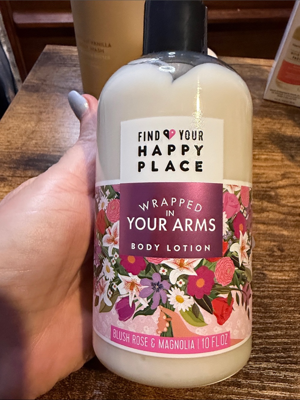 'Wrapped in Your Arms' Body Lotion - Pink